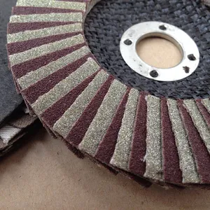 Diamond schurende flap disc voor polijsten