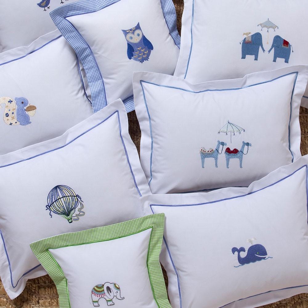 Taie d'oreiller Bébé 40x60, 100% Pur Coton, Lavable en Machine, Housses pour Enfants avec Fermeture éclair, Étoiles Grises