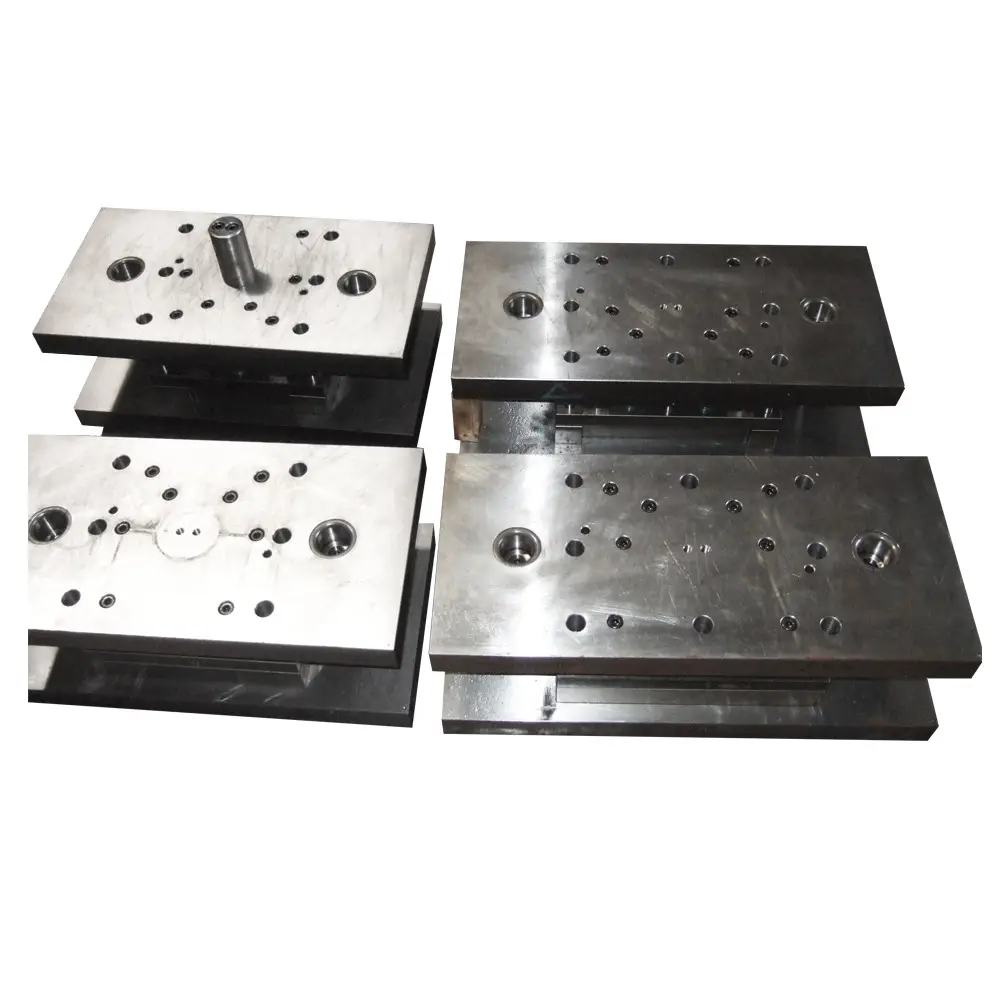 Molde de aluminio para maquinaria de procesamiento de metal, diseño de piezas de impresora 3D, herramientas de perforación, sello, fabricantes de moldes de metal