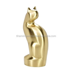 Urna de cremación de gato de metal Urnas funerarias de entierro de metal Diseño increíble Urnas de cremación de aluminio modernas para adultos - Product Image 4