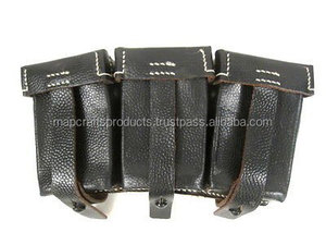 German Duty Multiple Handmade Uniform 100% Genuine Cow Leather Tool <b>Pouch</b> for <b>Belts</b> Tool Bag Accessories - Product Image 2