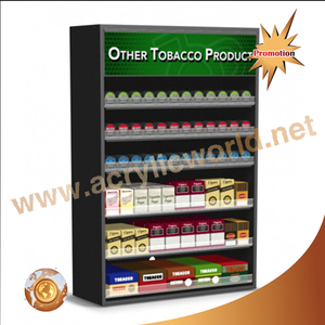 cigarette <b>display</b> <b>Acrylic</b> Floor <b>Standing</b> <b>Display</b> For Cigarette Products Promotion - Product Image 1
