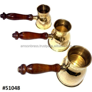 หม้อทองแดงตุรกีตีขึ้นรูปขนาดใหญ่ หม้อตุรกีทองแดงแท้ - Product Image 5