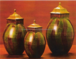 Urnas de latón de alta calidad, estilo Vintage de la India, nuevo estilo - Product Image 4