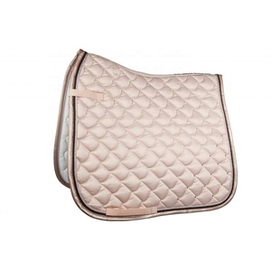 Tela de polialgodón acolchada Western Dressage Jumping Horse Saddle Pads Estilo inglés Relleno de algodón Acolchado de espuma Suministros directos - Product Image 5