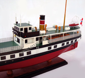 VICTORIA - Maqueta de Barco Moderna Hecha a Mano en Madera - Decoración del Hogar - Objetivo de Colección Cultural para Múltiples Ocasiones - Product Image 4