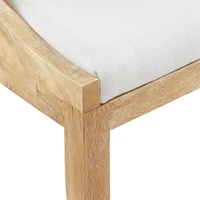 Chaise latérale cintrée en chêne clair pour femme, siège pliant en corne, pays français