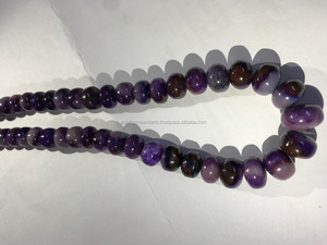 Natuurlijke Paarse Sugiliet Vlakte Rondelle Kralen - Product Image 4