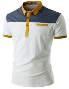Camiseta deportiva sublimada personalizada/camiseta/polos cuello de polo de punto acanalado de golf - Product Image 1
