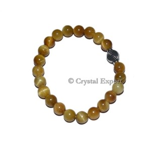 Top Seller <b>Gemstone</b> Lemon Tiger <b>Bracelets</b> with Chokoreiki Hand Crafted Beaded <b>Bracelets</b> - Product Image 1