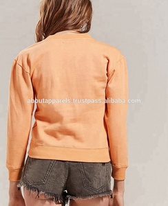 Nueva venta al por mayor cuello redondo de algodón de poliéster blanco y verde impresión/bloque sudadera Pullover para niño - Product Image 2