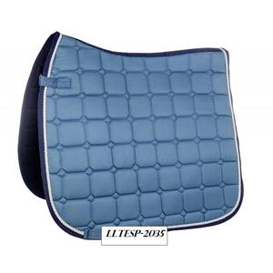 Forro de tela de polialgodón Premium de alta calidad, almohadilla de sillín de caballo inglés, diseño de flujo de aire con relleno de algodón de espuma de poliéster - Product Image 5