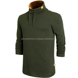 เสื้อสเวตเตอร์ผ้าฝ้ายระบายอากาศคอตตอนแบบสวมศีรษะทรงสลิมฟิตสำหรับผู้ชายผลิตจากโรงงานบังคลาเทศ - Product Image 6