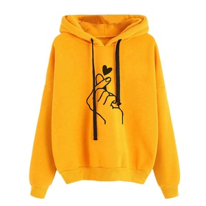 Women Long Sleeve Sweater Hoodies Sweatshirt Jumper Hooded Pullover Tops Outwear - Product Image 2