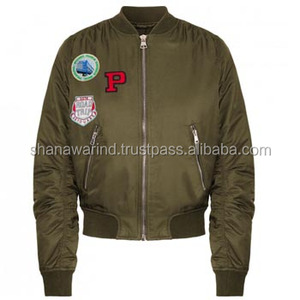 Vestes bomber en satin décontractées pour hommes, légères, respirantes, imperméables, écologiques, avec décoration brodée, vêtements d'extérieur d'hiver - Product Image 1