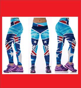 Leggings con Diseños Personalizados - Spandex/Poliéster, Cierre con Cordón, Largo hasta el Tobillo - Product Image 3