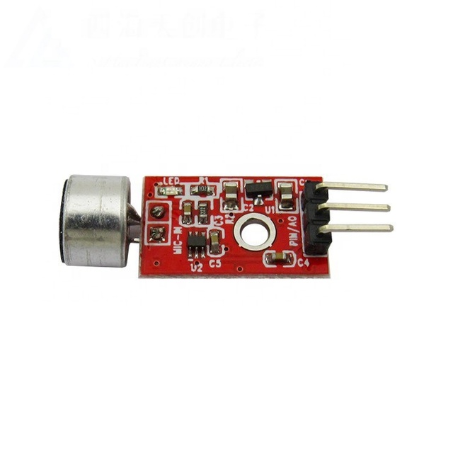 Taidacent Small Size High Sensitivity 20dB Microphone Amplifier Sound Module MIC Microphone Voice MAX9812 Microphone Amplifier