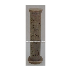 หอธูปประดับตกแต่งทำจากหินสบู่ หอธูปหินสบู่ทำมือ - Product Image 1