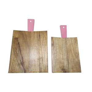 Planche à découper en bois de manguier de taille personnalisée de haute qualité planche de service d'ustensiles de cuisine durables pour la coupe de nourriture et de légumes - Product Image 3