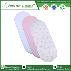 GOTS Certifié Bébé Berceau Drap housse - Product Image 4