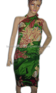 Pareo de Playa de Polialgodón con Estampado Marino - Product Image 3