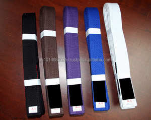Cinturones Bjj de rango de alta calidad en diseño colorido para artes marciales para entrenamiento de Taekwondo Karate BJJ - Product Image 2