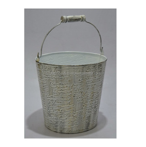 Enfriador de vino de Metal rústico grande personalizado, encimera de hoja de hierro con cubo de almacenamiento grande para restaurantes, bares y ocasiones de fiesta - Product Image 6