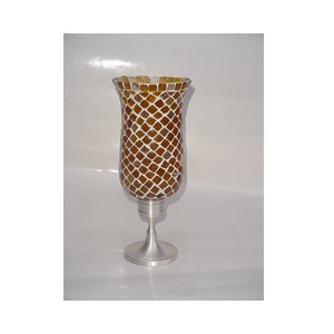 Hurricane Blue Mosaic Candle Holder - Product Image 5