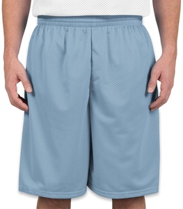 Vente en gros de shorts en maille et jersey de polyester de haute qualité basketball pour hommes sur mesure streetwear pour grande taille évacuation de l'humidité - Product Image 2