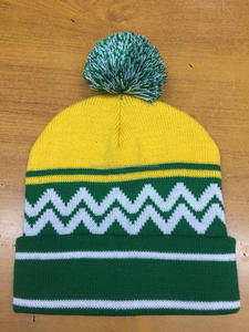 Gorro de pescador personalizado con diseño OEM para invierno, gorro de punto de alta calidad con logotipo personalizado bordado - Product Image 2