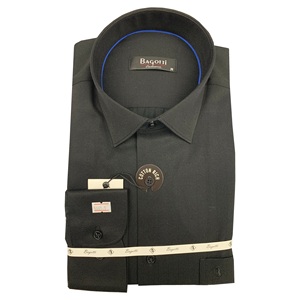 เสื้อผ้าและเครื่องแต่งกายที่สง่างามปลอกคอขนาดใหญ่ Cuffs หน้าอกกระเป๋าผลิตภัณฑ์ใหม่ผู้ชายเสื้อเชิ้ตแขนยาวลายสก๊อต - Product Image 6