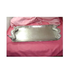 Plateau de service à dessert en acier inoxydable Plateau de vaisselle au design moderne Plateaux pour la maison Fournitures d'hôtel - Product Image 1