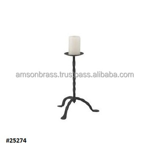 ENSEMBLE DE 3 bougeoirs chandelier au sol décoration de fête de mariage fil de fer à la main belle conception - Product Image 6