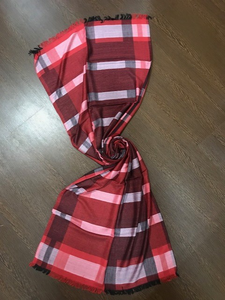 Barabanki's Fashionable <b>Long</b> Hand-Woven Viscose <b>Scarf</b> for Adults Autumn Daily Wear Latest Pattern Traditional Shawl Customized - Product Image 4