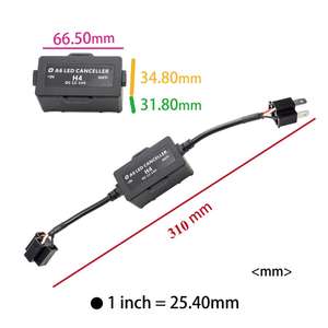 PA décodeur de phare LED Anti-scintillement sans erreur pour H4/H7/H8/H9/H11/9005/9006 - Product Image 2