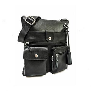 Bolso de mano de cuero Premium para mujer, bolso con asa superior suave con acabado clásico y interior espacioso para trajes diarios - Product Image 1