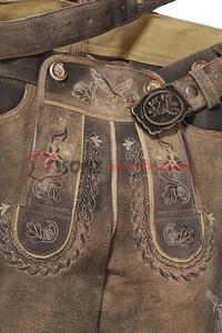 Traje de Cuero Estilo Tradicional Alemán para el Festival de la Cerveza Oktoberfest, Disfraz de Cosplay para el Festival de la Cerveza Bávara Alemana - Product Image 3