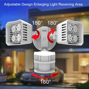 LED SMD 120 โวลต์ 220 โวลต์กลางแจ้ง Dual สวนน้ำท่วมที่อยู่อาศัยสนามกลางแจ้ง IP 65 โคมไฟ <span class=keywords><strong>Motion</strong></span> ไฟ Led เซนเซอร์ - Product Image 2