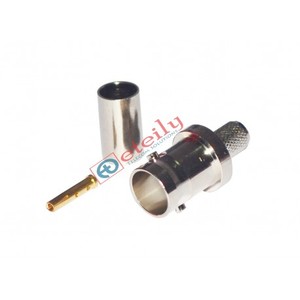 Conector ETEILY BNC hembra St. para cable RG59 - Product Image 1