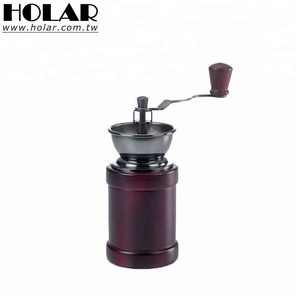 [Holar] Taiwan a fait le moulin en bois de broyeur manuel de grain de café avec le bois en caoutchouc - Product Image 1