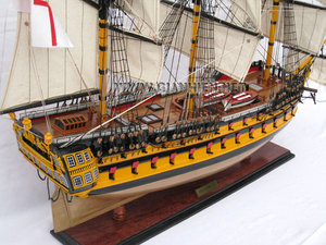 Modelo de madera HMS AGAMEMNON, modelo de barco alto - Product Image 2