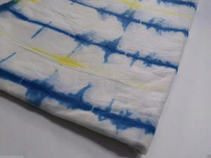 Tela teñida a mano de 5 yardas, Shibori, tela de algodón 44 ", tela Bandhani teñida - Product Image 2