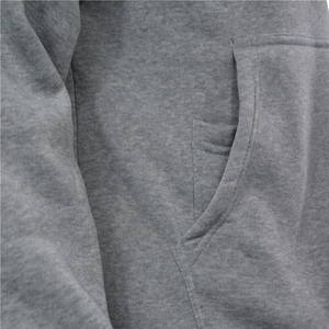 Ropa deportiva Jersey Algodón y poliéster Terry Sudadera con capucha Sudaderas con capucha personalizadas Hombres sin cremallera - Product Image 3