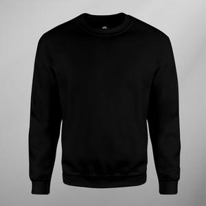 Sudadera Unisex de Gran Tamaño, Jersey de Algodón de Alta Calidad, Respetuoso con el Medio Ambiente, Cuello Redondo, Estampado Personalizado, Longitud Larga, Vellón Liso para Invierno - Product Image 3
