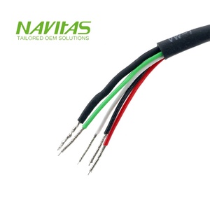 Câble Micro USB OEM avec connecteur 5 broches et extrémités de fil à souder pour applications électroniques - Product Image 4