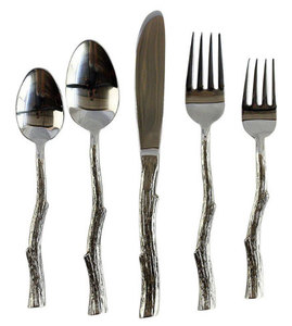 Forme personnalisée couverts miroir meilleure qualité Designer poignée en acier métal ensemble de couverts avec finition brillante fournisseur en gros - Product Image 2