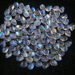Pierre de lune arc-en-ciel naturelle de 4mm 6mm Cabochon semi-précieux poire lisse grossiste calibré lâche fournisseur de revendeur en ligne - Product Image 1