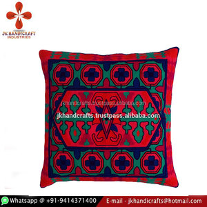 Wholesale Suzani Embroidered Cotton Decorative Pillow Cushion Covers - Product Image 4
