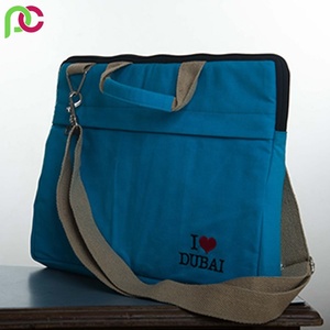 กระเป๋าเอกสารผ้าแคนวาสแบบนุ่มใช้ได้ทั้งชายและหญิงกระเป๋าเอกสารพร้อมสายคล้องไหล่สินค้าใหม่ใช้งานได้ทุกวัน - Product Image 2