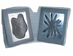 Cadre photo en aluminium moulé de haute qualité cadre en métal pour décor à la maison avec finition grise polie pour affichage de table - Product Image 2